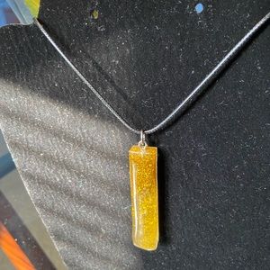 Handmade Glittery Necklace